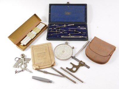 Lot 168 - A group of scientific instruments, comprising...
