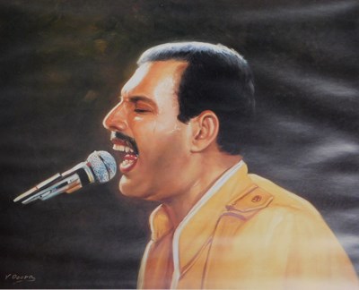 Lot 504 - Victor Doorn. The Show Must Go On, signed...