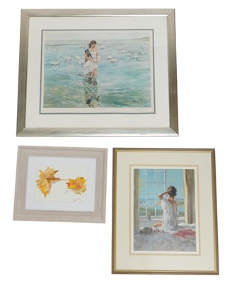 Lot 511 - Gordon King. Swan Maiden, signed limited...