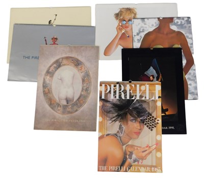 Lot 514 - Pirelli calendars, dates comprising 1985, 1986,...
