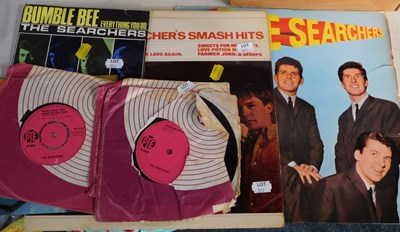 Lot 2018 - LPs and singles by The Searchers, including...
