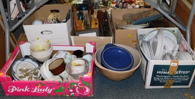 Lot 2065 - A large quantity of ceramics and glassware,...