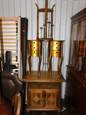 Lot 1075 - A Barker and Stonehouse style hardwood and...