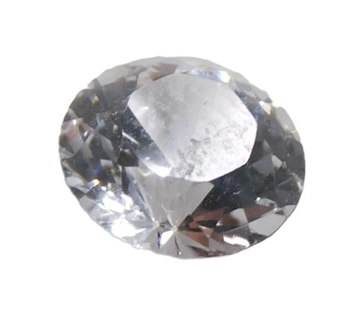 Lot 67 - A loose diamond, round brilliant cut, 7mm x...