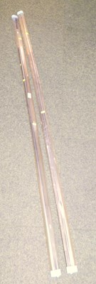 Lot 2243 - Two MAP TKS fibreglass two piece fishing rods;...
