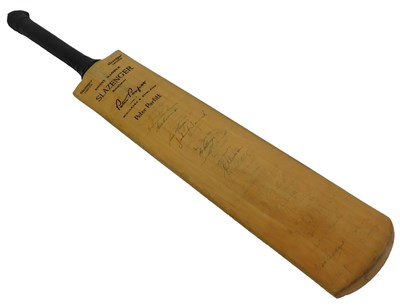 Lot 620 - A Slazenger Peter Parfitt cricket bat, bearing...