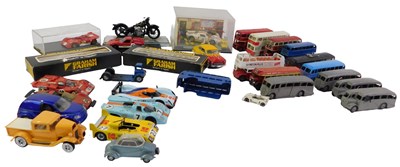 Lot 559 - Diecast vehicles, including a Solido red...