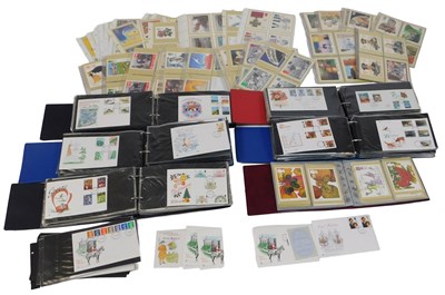 Lot 570 - Philately postage stamps. Five albums...