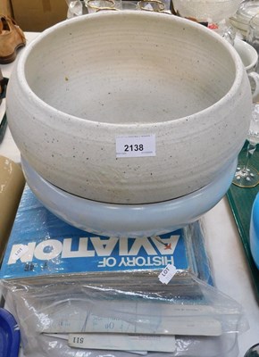 Lot 2138 - Two large ceramic bowls, a large collection of...