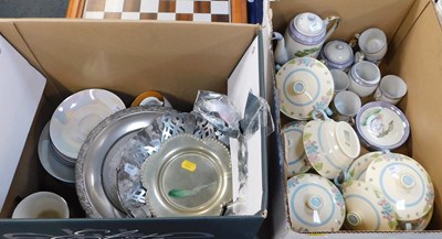 Lot 2191 - Ceramics, to include Newhall, Bavarian, a...