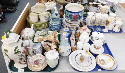 Lot 2193 - Ceramics, including Royal memorabilia mugs, a...