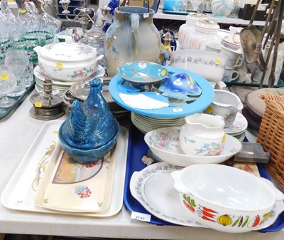 Lot 2195 - Ceramics and metalware, metalware to include...