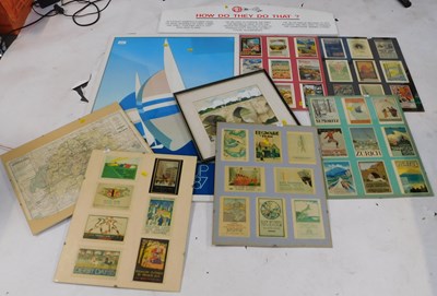 Lot 2213 - Pictures and prints, including a large picture...