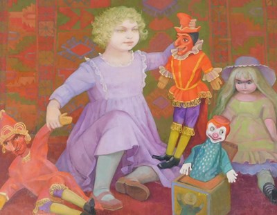 Lot 307a - Alice Mary Fitzpayne (b.1928). Young child...