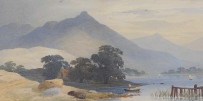 Lot 281 - C Penley (19th/20thC). River landscape,...