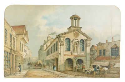 Lot 414 - After Earp. Leeds Auction Mart, print, 37cm x...