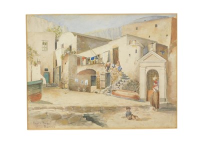 Lot 422 - 19thC Continental School. Marina Capri,...