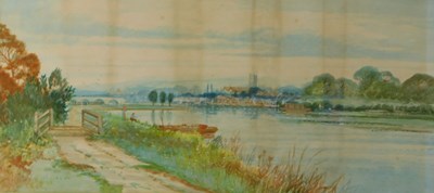 Lot 427 - 19thC British School. Henley on Thames,...