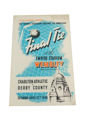 Lot 559a - A Charlton Athletic vs Derby County Final Tie...