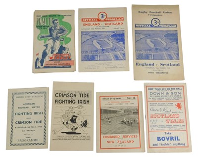 Lot 560a - A Leeds vs Bradford Northern Final Tie...