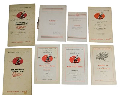Lot 561A - A Hartlepool Rovers Football Club programme,...