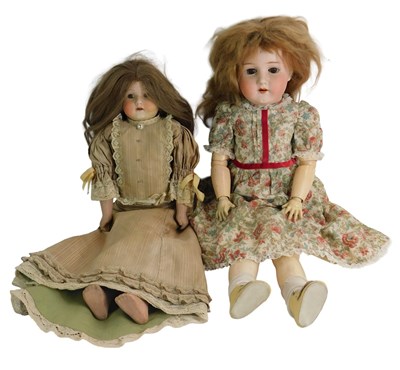 Lot 491 - A Heubach Koppelsdorf bisque head doll, No....