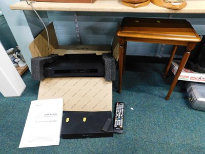 Lot 2045 - A Oppo blueray DP9-93EU disc player, together...