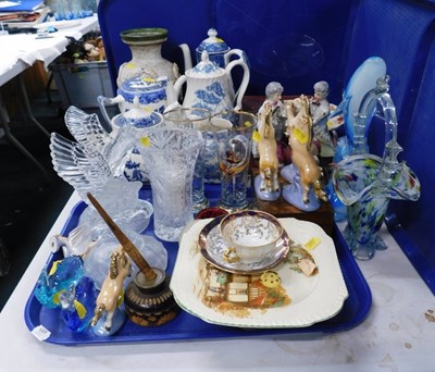 Lot 2058 - Glassware, ceramics, etc., to include Old...