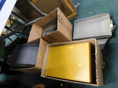 Lot 2094 - Office items, to include plastic trays,...