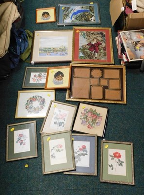 Lot 2121 - Pictures and prints, to include seascape,...