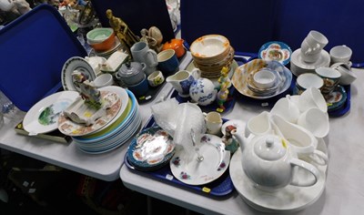 Lot 2169 - A quantity of ceramics and effects, to include...