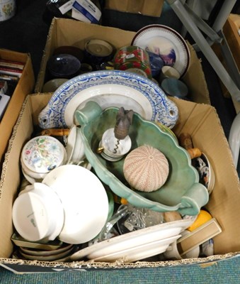 Lot 2126 - Ceramics and collectables, to include plates,...