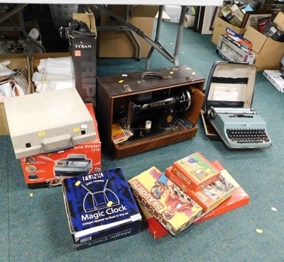 Lot 2128 - A Lexmark portable photo printer, a Miranda...