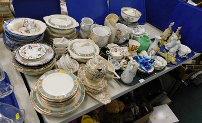 Lot 2135 - A Hanley Falconware part dinner set, including...