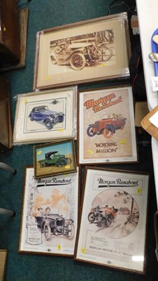 Lot 2152 - Pictures and prints, motoring prints,...