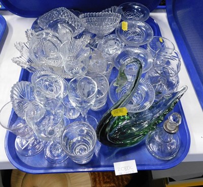 Lot 2080c - A group of assorted glassware, comprising ale...