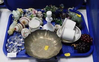 Lot 2080d - Ceramics and glassware, comprising silver...