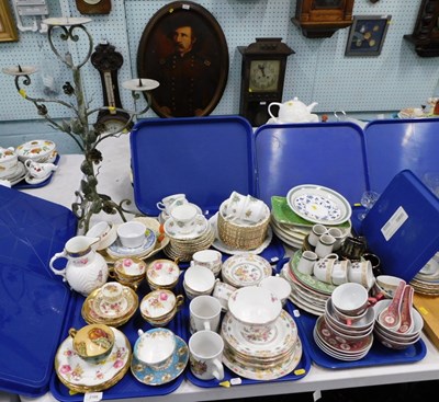 Lot 2166 - A Royal Stafford True Love part tea set,...