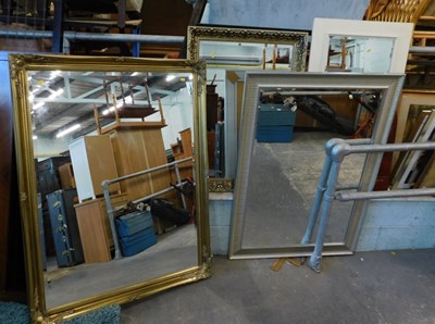 Lot 1561 - A group of mirrors, including a large...