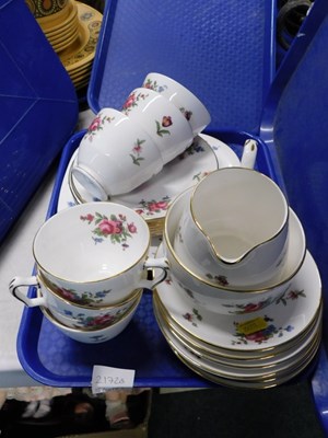 Lot 2172b - A Crown Staffordshire part tea service, in...