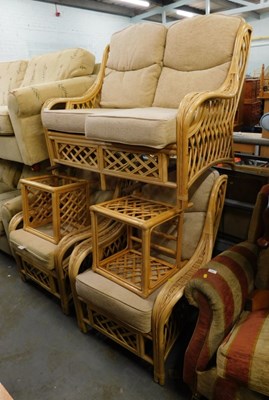 Lot 1580 - A group of Daro Limited caned conservatory...