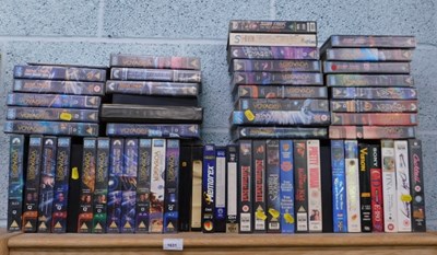 Lot 1631 - A collection of Star Trek Voyager video...