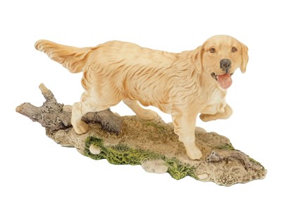 Lot 493 - A Royal Doulton Labrador figure, 30cm wide.