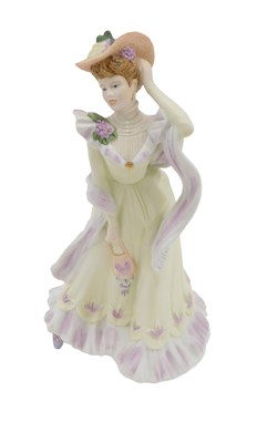 Lot 502 - A Wedgwood Abigail figure, in matte finish,...
