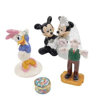 Lot 509 - Four collectable ceramics, comprising a...