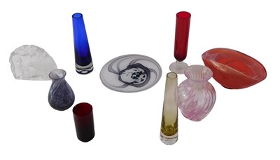 Lot 398 - A collection of Art Glass, comprising a...