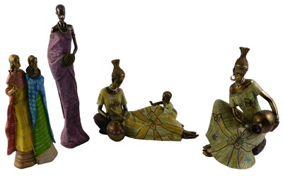 Lot 452 - Four Sheraton & Simpson Africa figures,...