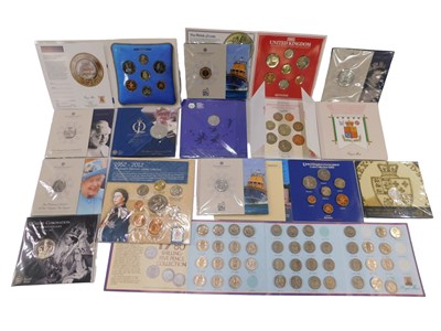 Lot 609 - A group of collectors coin packs, to include...