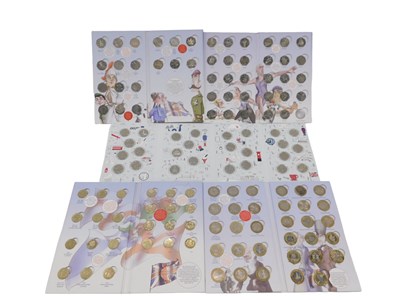 Lot 611 - Five Royal Mint The Great British Coin Hunt...