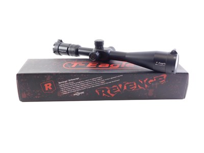 Lot 678 - A T-Eagle rifle scope, MR6-24 X50 SFFFP, boxed.